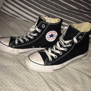 Black High Top Converse